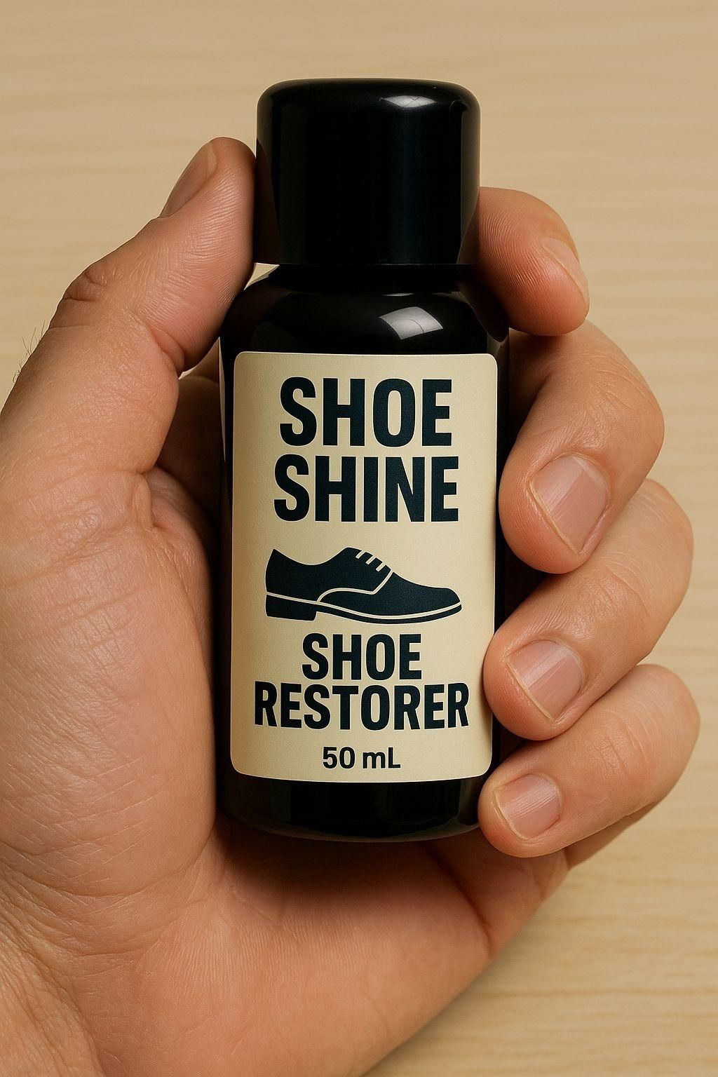Shoe Shine Restorer (50ml) | Revives Color & Adds Long-Lasting Shine