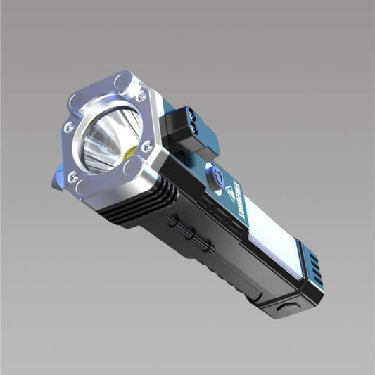 Portable Rechargeable LED Torch | Long-Range Flashlight with Multi-Purpose Use