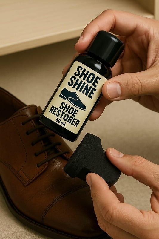 Shoe Shine Restorer (50ml) | Revives Color & Adds Long-Lasting Shine