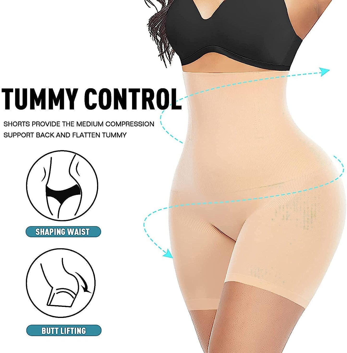 4-in-1 Quick Slim Body Shaper | Tummy, Back, Thighs & Hips Support
