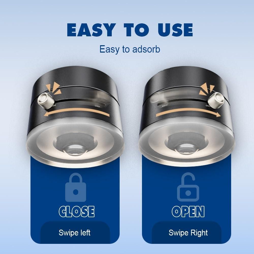 Magnetic Suction Phone Holder | Strong Vacuum Grip for Secure Mounting