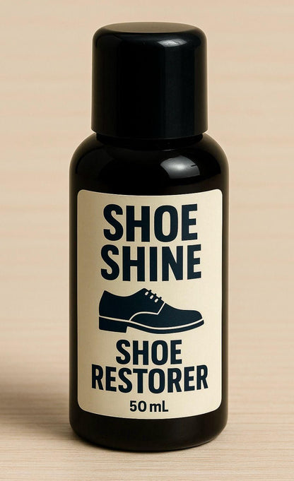 Shoe Shine Restorer (50ml) | Revives Color & Adds Long-Lasting Shine