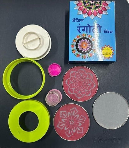 Rangoli Making Kit | Includes Easy-to-Use Magic Tool for Beautiful Designs
