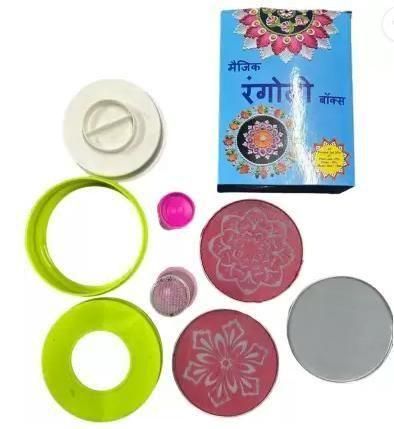 Rangoli Making Kit | Includes Easy-to-Use Magic Tool for Beautiful Designs
